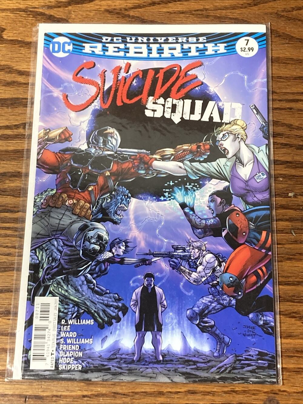 DC Universe Rebirth Suicide Squad # 7 Cover 1 (2017, DC)